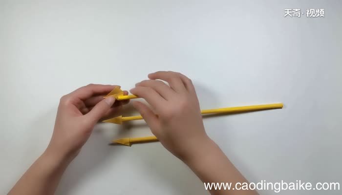 三叉戟折纸教程 三叉戟的折法步骤