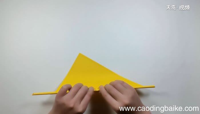 三叉戟折纸教程 三叉戟的折法步骤