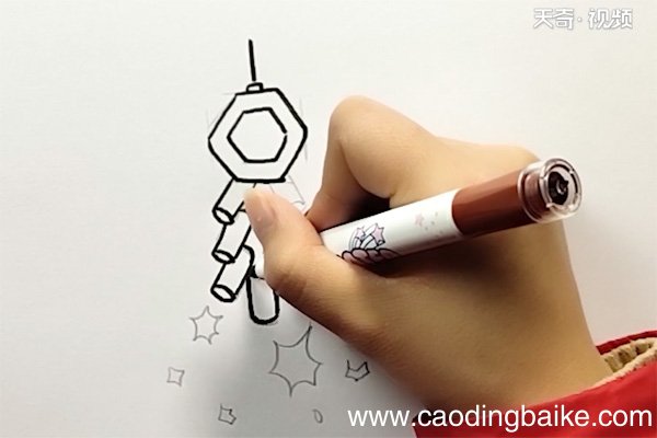 鞭炮简笔画 鞭炮的简笔画