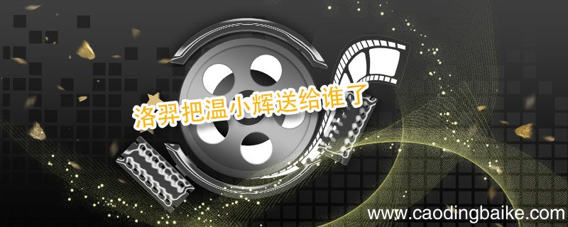 洛羿把温小辉送给谁了 洛羿把温小辉怎么了
