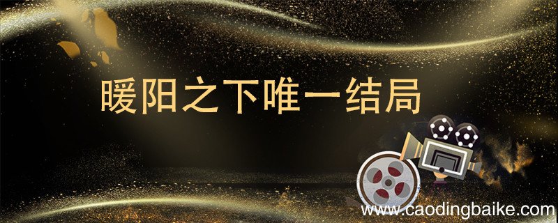 暖阳之下唯一结局 暖阳之下剧情介绍