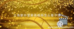 三角窗外是黑夜结局怎么看不懂 三角窗外是黑夜剧情介绍