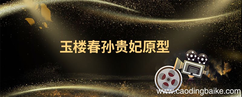 玉楼春孙贵妃原型 玉楼春孙有贞