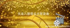 天龙八部带头大哥是谁 天龙八部带头大哥