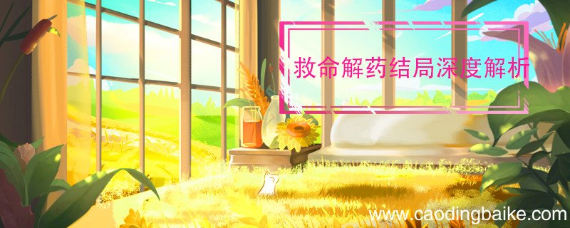 救命解药结局深度解析 救命解药的结尾是什么意思