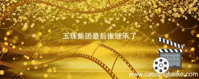 玉珠集团最后谁继承了 最后玉珠集团给谁了