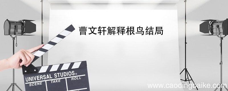 曹文轩解释根鸟结局 曹文轩根鸟结局是什么意思