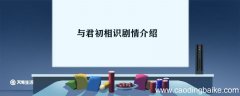 与君初相识剧情介绍 与君初相识剧情简介