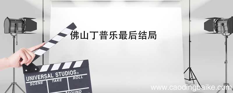 佛山丁普乐最后结局 佛山丁普乐周兵最后结局