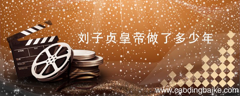 刘子贞皇帝做了多少年 刘子贞做了多久的皇帝