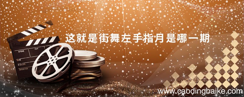这就是街舞左手指月是哪一期 这就是街舞在哪里看