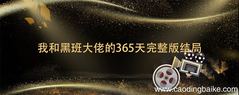 我和黑班大佬的365天完整版结局 我和黑大佬的365天剧情简介