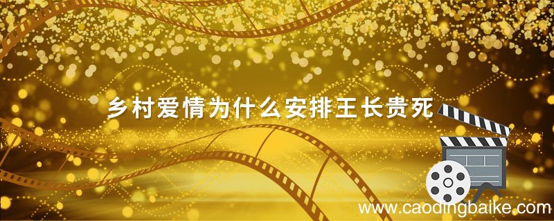 乡村爱情为什么安排王长贵死 乡村爱情之王长贵去世