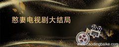 憨妻电视剧大结局 憨妻的都市日记的结局是什么