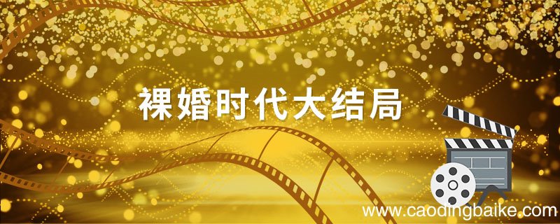 裸婚时代大结局 裸婚时代大结局是什么