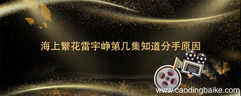 海上繁花雷宇峥第几集知道分手原因 海上繁花雷宇峥知道分手原因是第几集