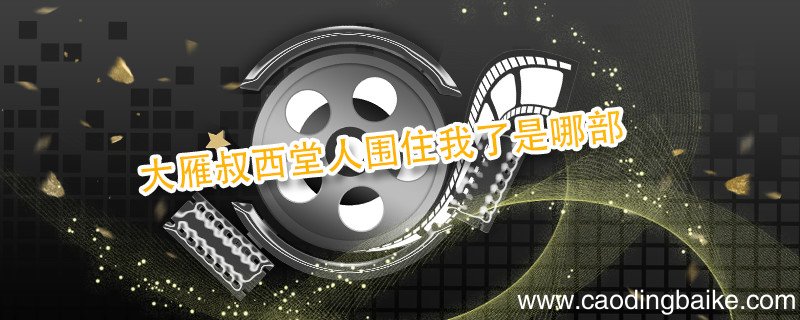 大雁叔西堂人围住我了是哪部 大雁叔西堂人围住我了是哪部电视剧片段