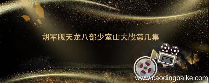 胡军版天龙八部少室山大战第几集 天龙八部少室山大战是哪一集