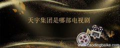 天宇集团是哪部电视剧 天宇集团是出自哪部电视剧