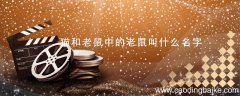猫和老鼠中的老鼠叫什么名字 动画片猫和老鼠中的老鼠叫什么名