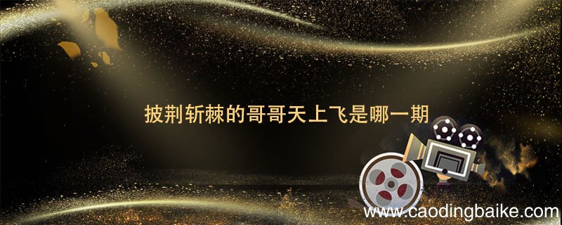 披荆斩棘的哥哥天上飞是哪一期披荆斩棘的哥哥天上飞是在哪一期