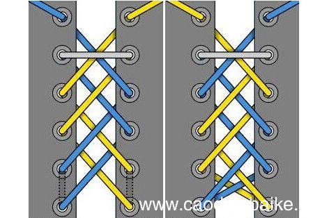 马丁靴鞋带尾部系法 马丁靴鞋带尾部怎么系