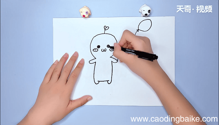 萌萌的草团子简笔画 萌萌的草团子简笔画画报
