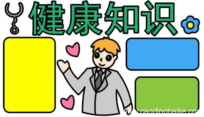 健康手抄报 健康手抄报怎么画