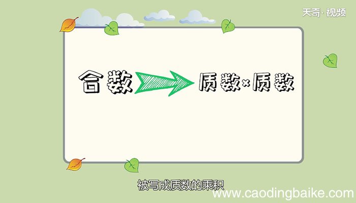 合数的定义合数的定义是什么