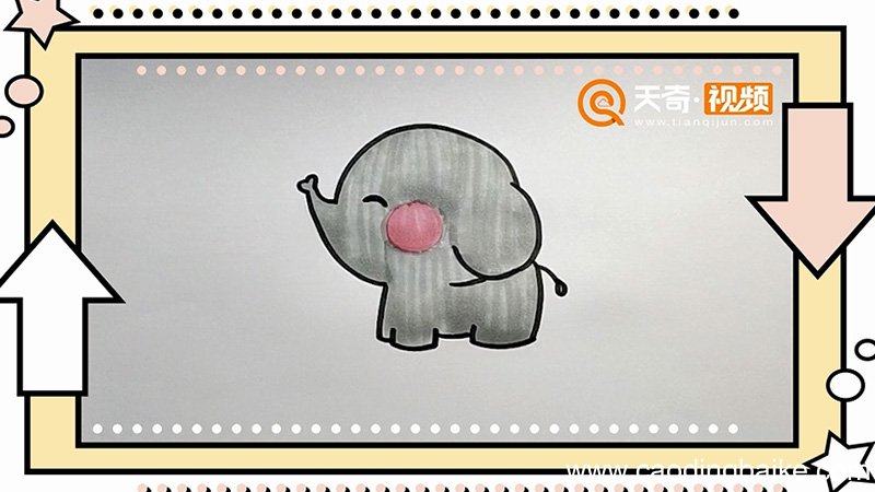 大象简笔画