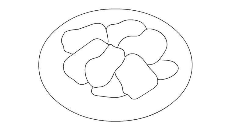 腊八豆腐简笔画