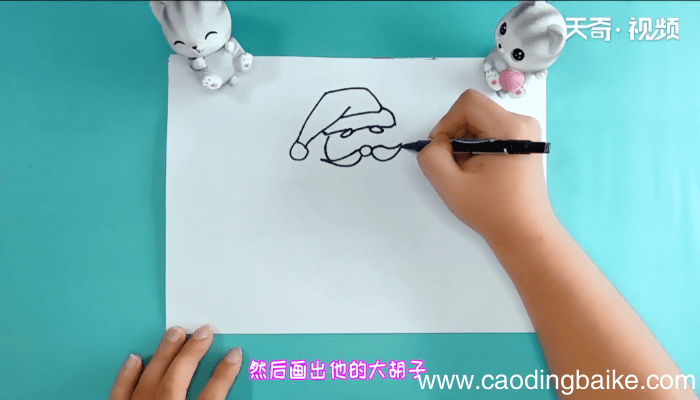 爷爷的礼物简笔画 爷爷的礼物简笔画报