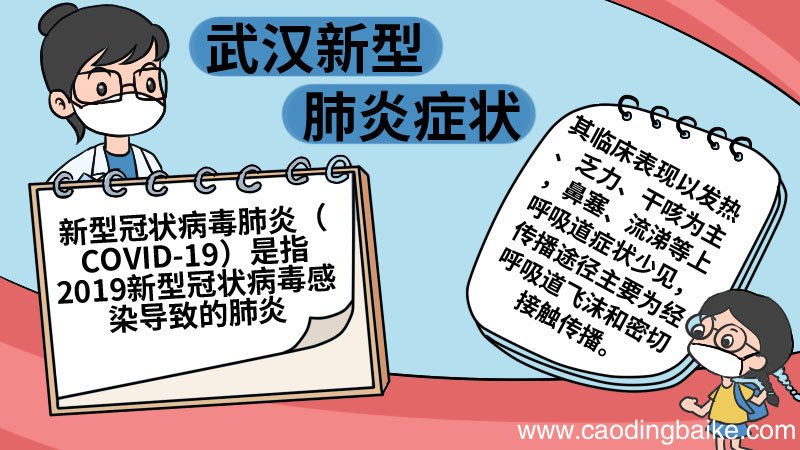 武汉新型肺炎症状手抄报武汉新型肺炎症状手抄报教程
