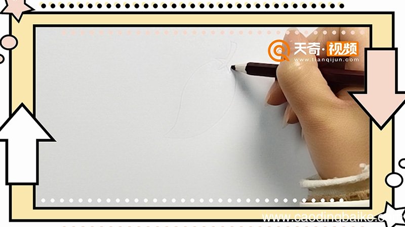 红辣椒简笔画