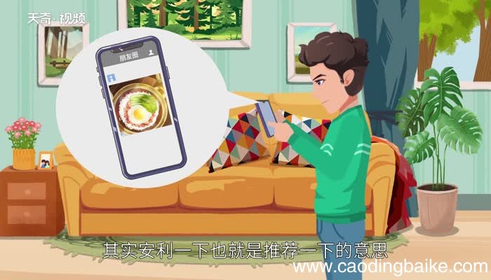 ?安利的意思 安利的解释