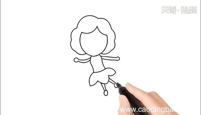 花仙子简笔画 花仙子简笔画怎么画