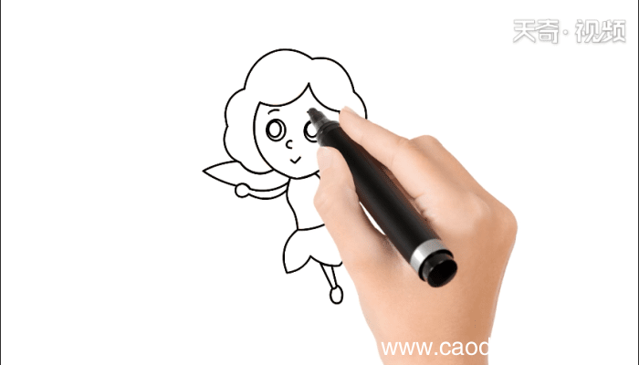 花仙子简笔画 花仙子简笔画怎么画