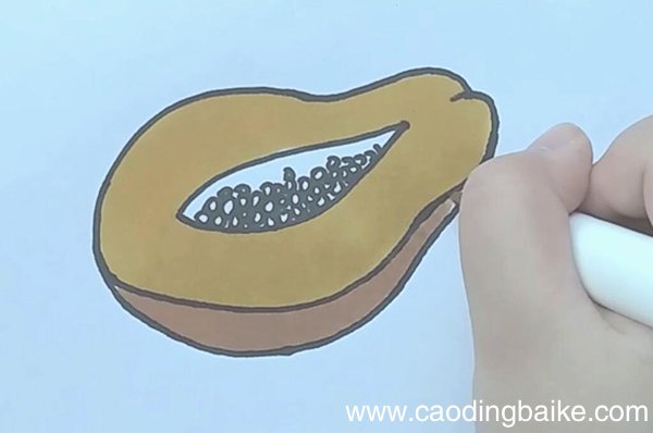 木瓜简笔画