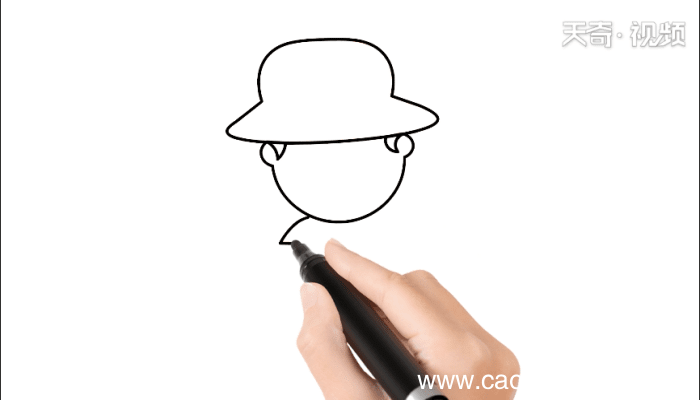 洁工简笔画 洁工简笔画怎么画