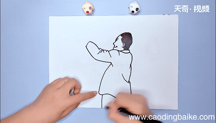 爸爸抱孩子的简笔画 爸爸抱孩子的简笔画怎么画