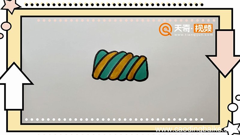 棉花糖简笔画