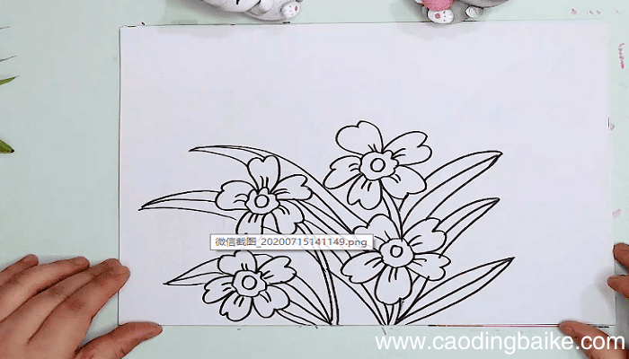 茂密的花丛简笔画 茂密的花丛简笔画怎么画