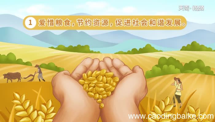 节约粮食的宣传语节约粮食的标语