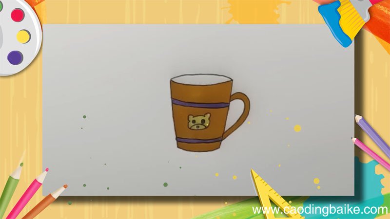 杯子简笔画