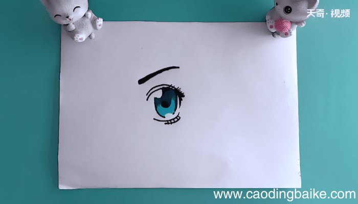 眼睛的画法可爱简笔画 眼睛的画法可爱简笔画报