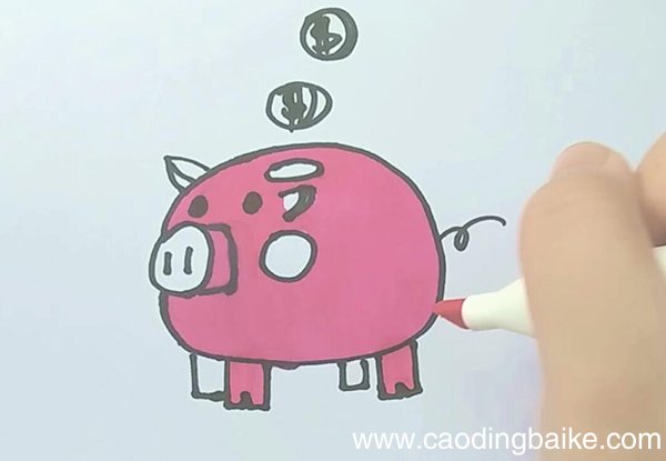存钱罐简笔画