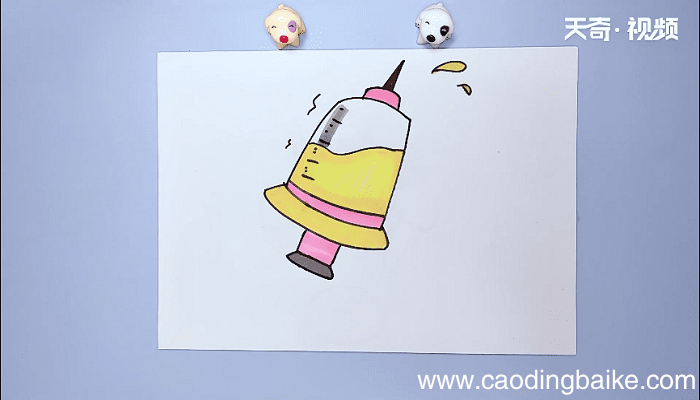大针管 的儿童简笔画 大针管 的儿童简笔画怎么画