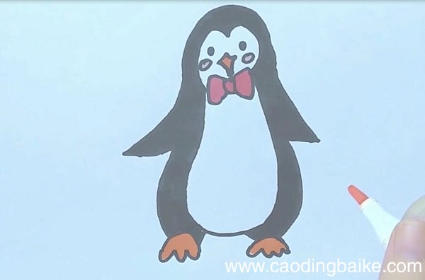 企鹅简笔画 简笔画企鹅的画法