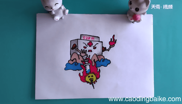火神山简笔画 火神山简笔画怎么画