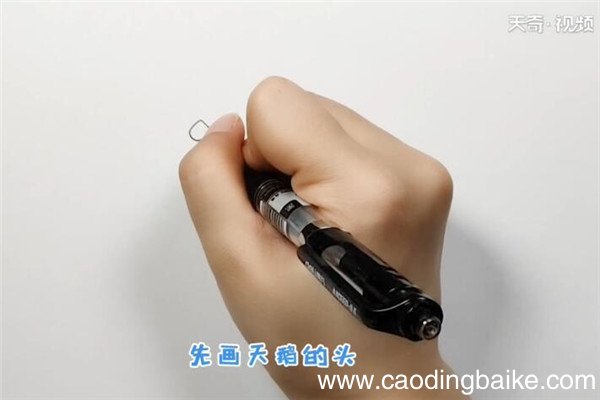 鹅简笔画